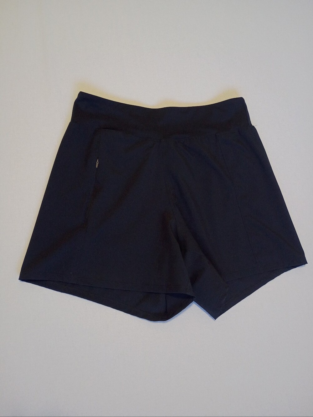 Hurley Solid Black Neutral Lightweight Beach Volleyball & Swim Shorts - Size M